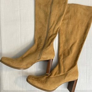 Pesaro Mid Calf Tan Boots